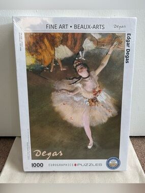 BNIB Eurographics Edgar Degas The Star Ballerina Fine Art 1000-Piece Puzzle